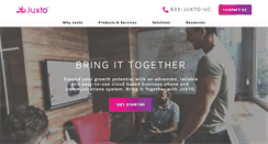 Desktop Screenshot of juxto.com